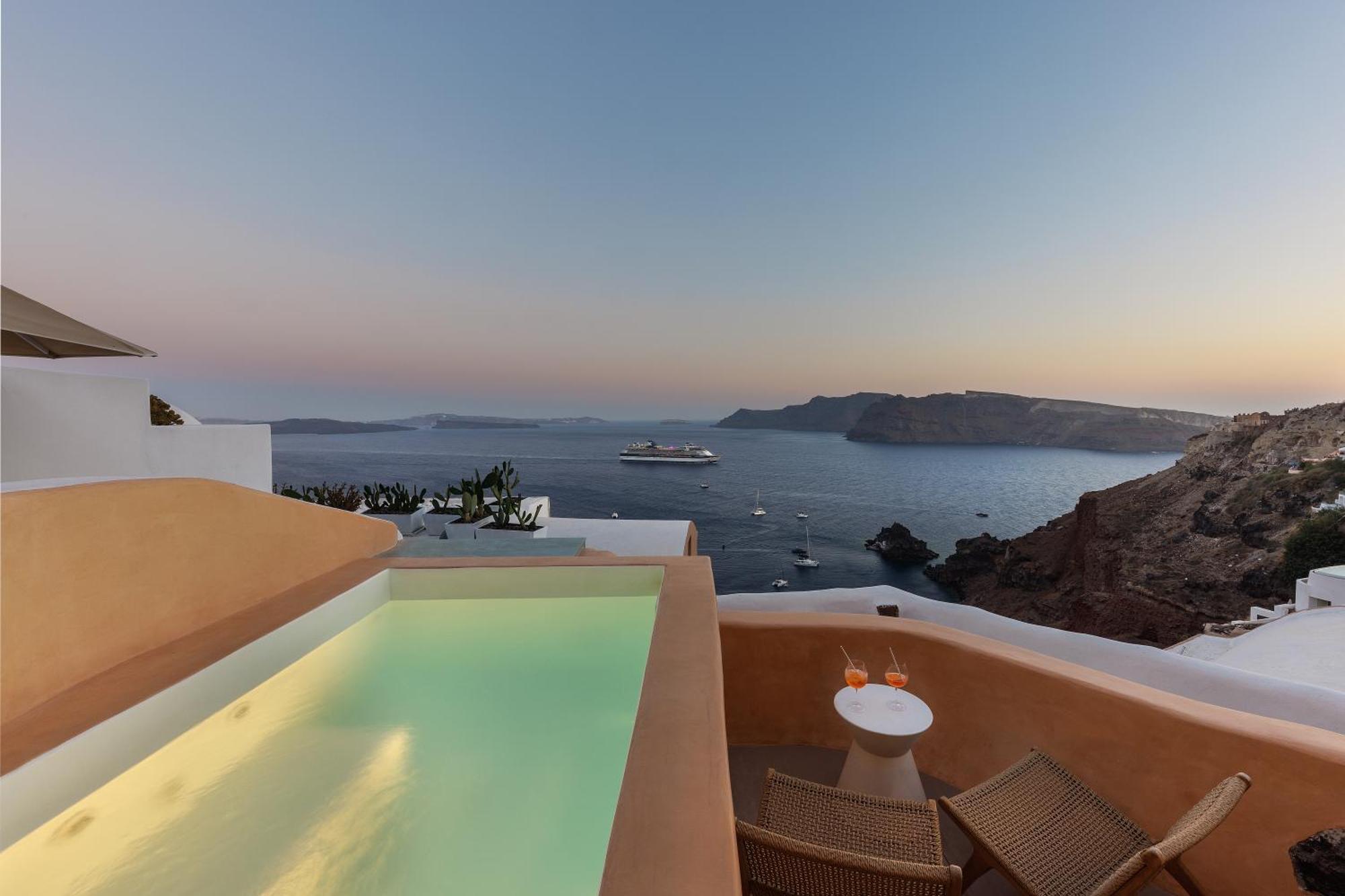 Annouso Villa With Hot Tub By Caldera Houses Ia Exterior foto