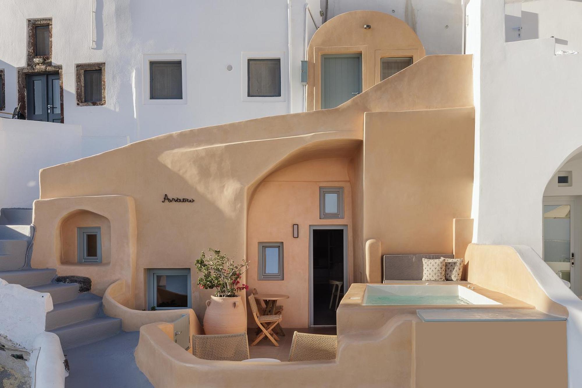 Annouso Villa With Hot Tub By Caldera Houses Ia Exterior foto