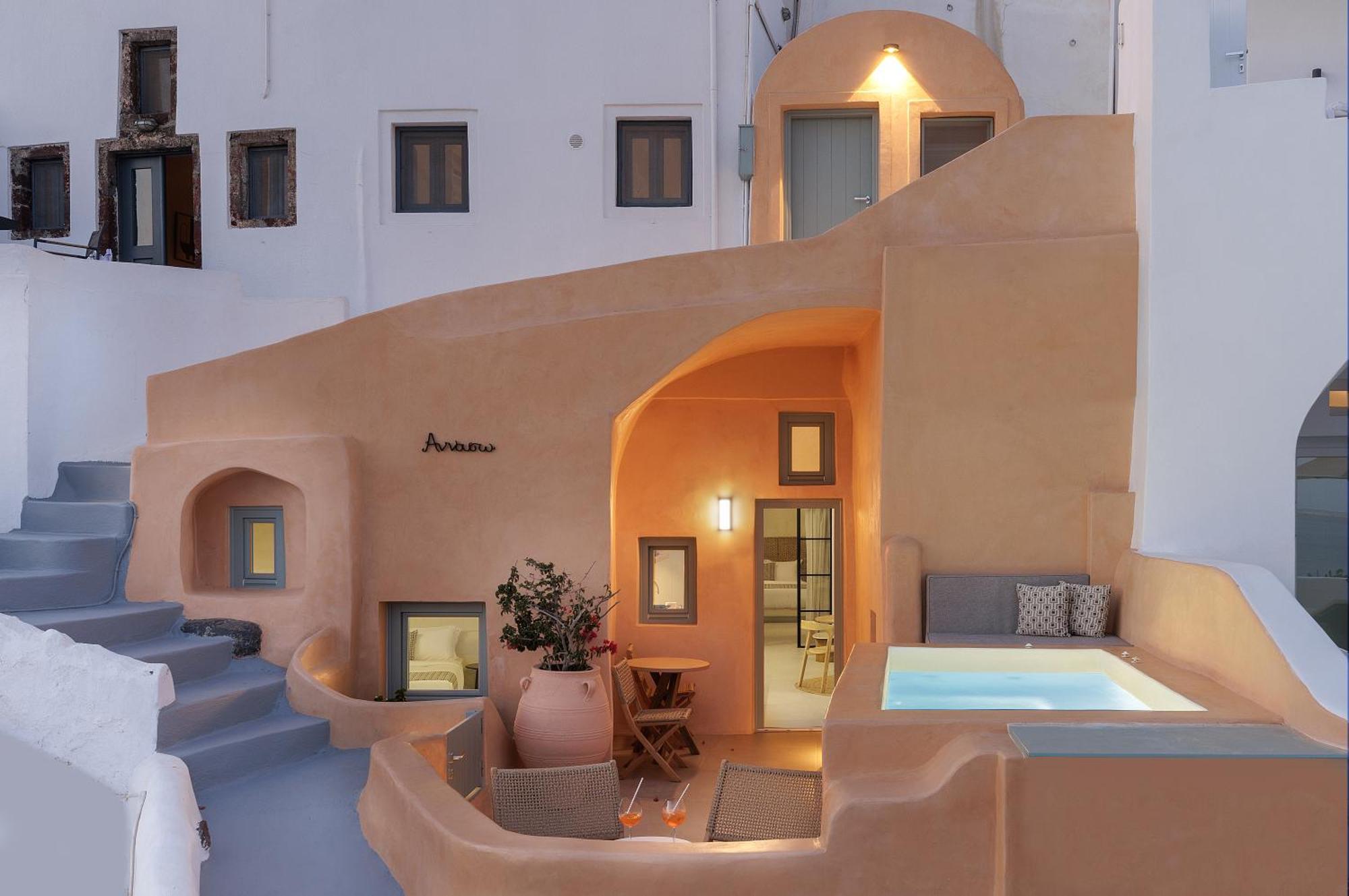 Annouso Villa With Hot Tub By Caldera Houses Ia Exterior foto